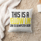 CTAの黄線枕 クッション (ブランケット)