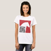 CTDraftの馬の救助の女性ベビードールのTシャツ Tシャツ (正面フル)