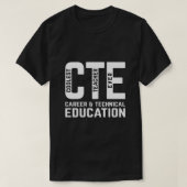 CTE先生クール先生 Tシャツ (デザイン正面)