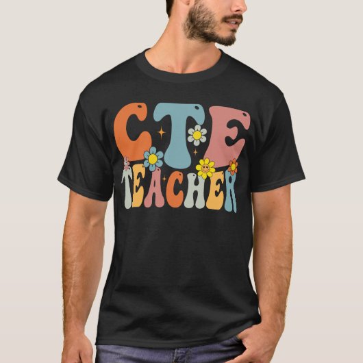 CTE先生新学期先生学生 Tシャツ (正面)