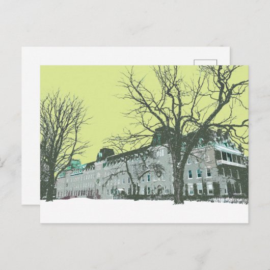 Cte-ôdes-Neiges ポストカード (正面/裏面)