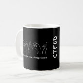 CTFOD_ASL コーヒーマグカップ (正面左)