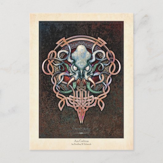 Ctheltic Cthulu葉書 ポストカード (正面)