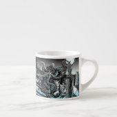 Cthluhuの深い1個のエスプレッソのマグのDemitasseのギフト エスプレッソカップ (右)