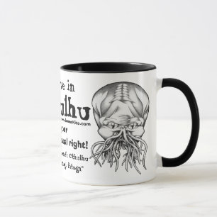Cthulhuで信じて下さい マグカップ