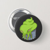 Cthulhuのカップケーキ 缶バッジ (正面&裏面)