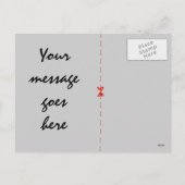 Cthulhuのクリスマス シーズンポストカード (裏面)