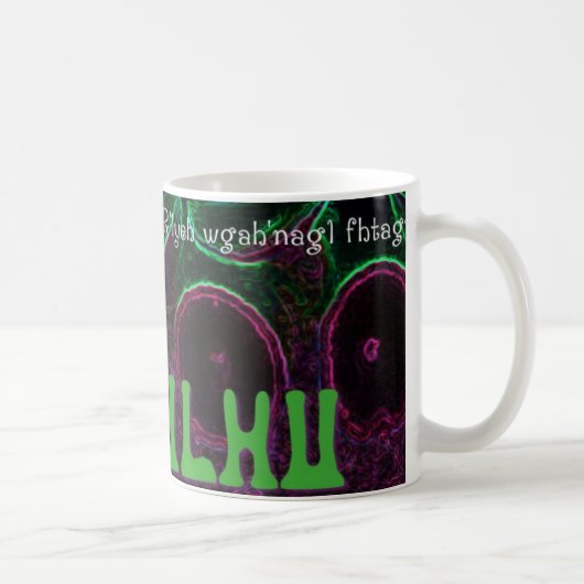 Cthulhuのマグ コーヒーマグカップ (右)