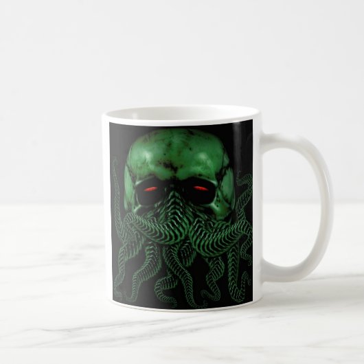 Cthulhuのマグ コーヒーマグカップ (右)