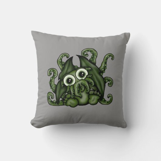 Cthulhuの枕 クッション (正面)