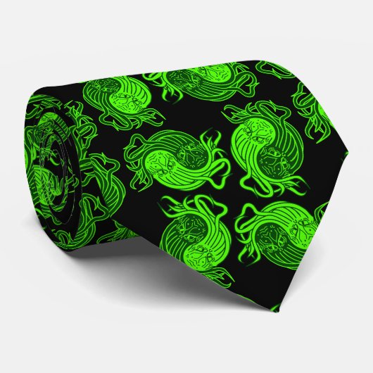 Cthulhuの陰陽 ネクタイ (ロール)