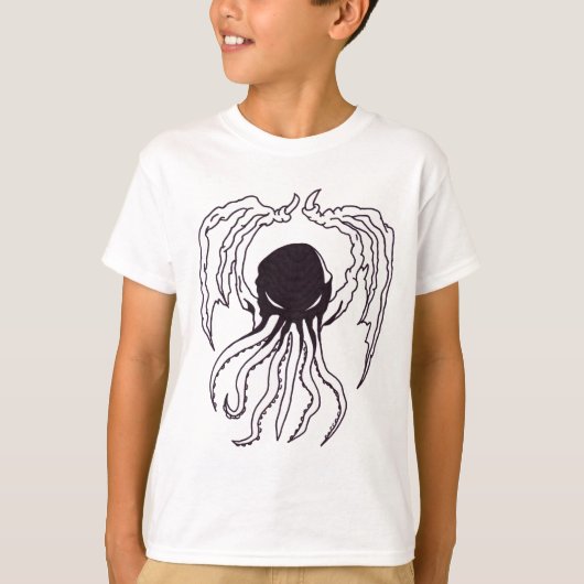 Cthulhuの頭部 Tシャツ (正面)