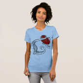 Cthulhuは私のハートタンクトップの澄んな触手を盗みました Tシャツ (正面フル)