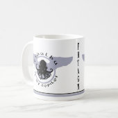 Cthulhuは私の副操縦士のマグです コーヒーマグカップ (正面左)