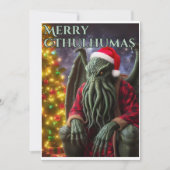 CthulhuクリスマスレプマスメリーCthulhumas シーズンカード (正面)