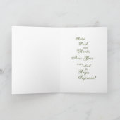 Cthulhuクロース(内側のグリーティング付きカード) シーズンカード (内部)