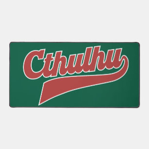 Cthulhuリーグスクリプト – ヴィンテージリッチレタリング デスクマット