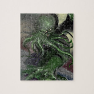Cthulhu上昇H.P Lovecraftの刺激を受けたな恐怖RPG ジグソーパズル