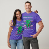 Cthulhu醜いクリスマスセーターおもしろいクリスマスレット Tシャツ (ユニセックス)