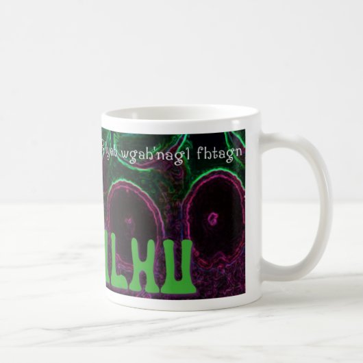 Cthulhu コーヒーマグカップ (右)