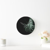 cthulhu ラウンド壁時計 (ホーム)