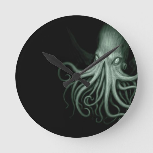 cthulhu ラウンド壁時計 (正面)