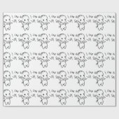 Cthulhu ラッピングペーパー (フラット)