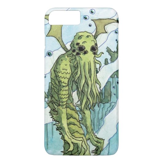 Cthulhu -電話箱 Case-Mate iPhoneケース (裏面)