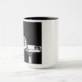 Cthulhu (黒い背景) マグカップ (中央)