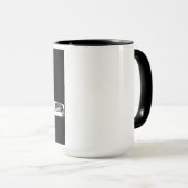 Cthulhu (黒い背景) マグカップ (正面右)