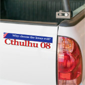 Cthulhu 08 バンパーステッカー (トラック上)