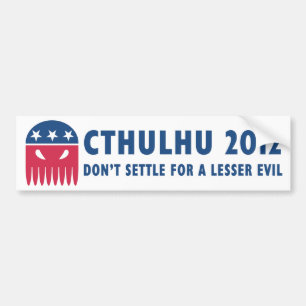 Cthulhu 2012年 バンパーステッカー