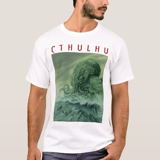 Cthulhu、C T H U L H U Tシャツ (正面)
