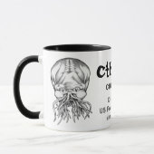 Cthulhu: CIAの連絡 マグカップ (左)