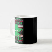 Cthulhu Cultist Christmas Cthulhu Ugly Christmas S コーヒーマグカップ (正面左)