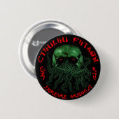 Cthulhu Fhtagnボタン 缶バッジ (正面&裏面)