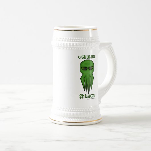 Cthulhu Fhtagn ビールジョッキ (正面右)