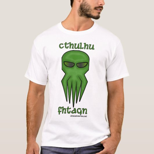 Cthulhu Fhtagn Tシャツ (正面)
