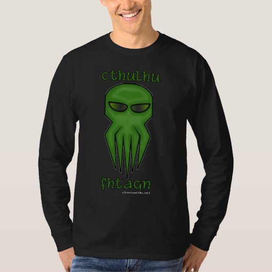 Cthulhu Fhtagn Tシャツ (正面)