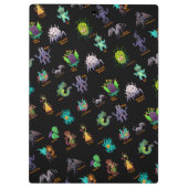 Cthulhu Lovecraft Mythosのチビ(小さくかわいく書いた感じ)の動物寓話集 クリップボード (裏面)