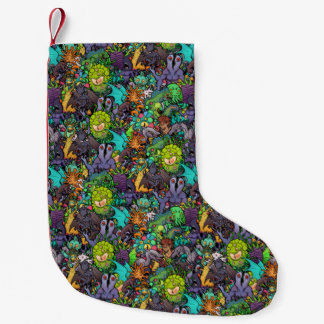 Cthulhu Lovecraft Mythosのチビ(小さくかわいく書いた感じ)の動物寓話集 スモールクリスマスストッキング