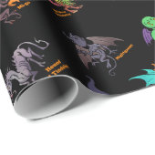 Cthulhu Lovecraft Mythosのチビ(小さくかわいく書いた感じ)の動物寓話集II ラッピングペーパー (ロールコーナー)