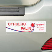 Cthulhu/Palinのキャンペーンステッカー バンパーステッカー (車上)