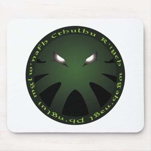 Cthulhu Roundel マウスパッド (正面)