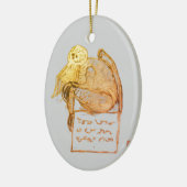 Cthulhu sketch by Lovecraft セラミックオーナメント (左)