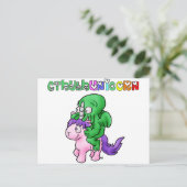 CthulhUnicorn - Jeux de Mots - Francois Ville ポストカード (スタンド正面)