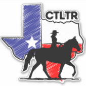 CTLTRビニールステッカー シール (正面)