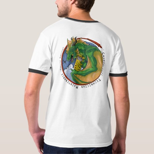 CTMの1面"硬貨"の軽いTシャツ Tシャツ (裏面)