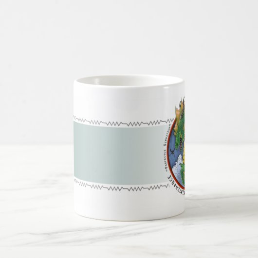 CTMの"硬貨"のデザインのマグ(L. Hand) コーヒーマグカップ (中央)