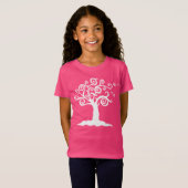 CTMツリー子のT型(反転#2) Tシャツ (正面フル)